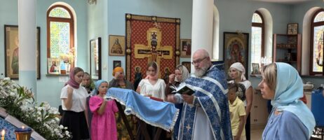 Молебен на начало учебного года и первое сентября
